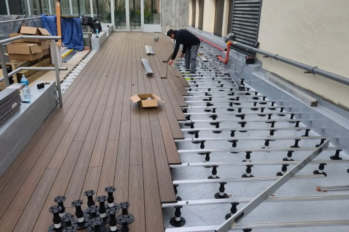 Servicio de instalacion tarima exterior