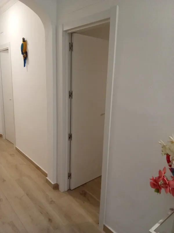 instalación de puertas nuevas en instalacion puertas nuevas - detalle de acabado mostrando vista detallada