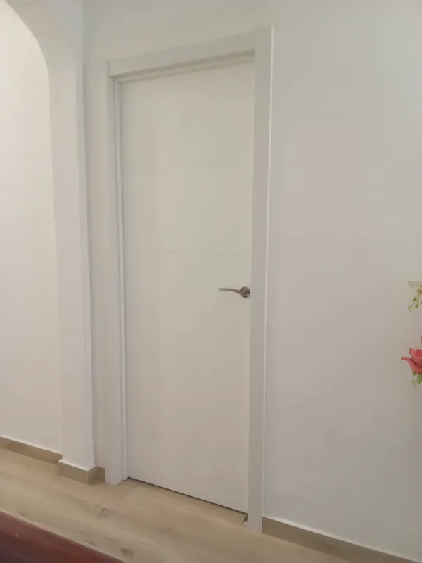 instalación de puertas nuevas en instalacion puertas nuevas - vista del proyecto mostrando proceso de trabajo