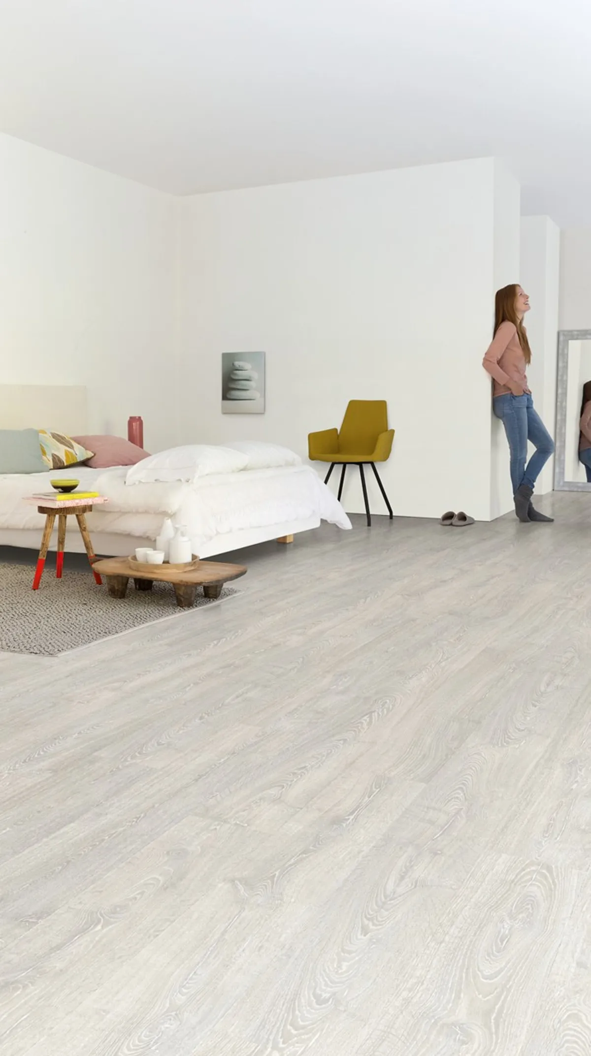 suelo laminado quick step Quick-Step Quick-Step Impressive Roble Clásico Gris con Pátina