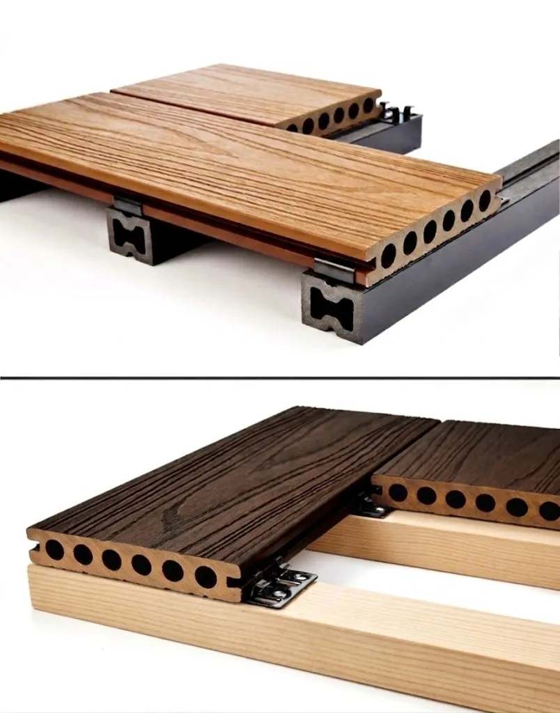 Tarima exterior Deck TWIN — dos diseños en una sola lama