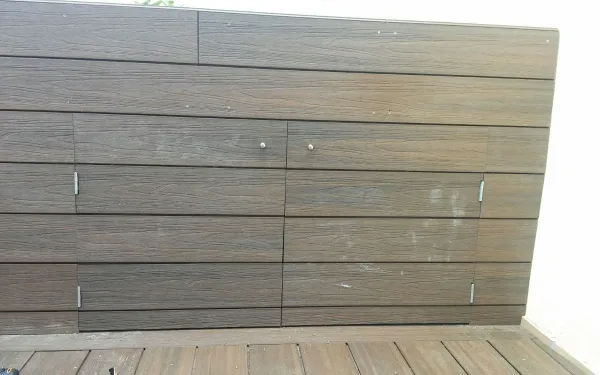 instalación de tarima exterior en instalacion tarima exterior - vista del proyecto mostrando acabado perfecto